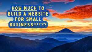 build a website for small business
