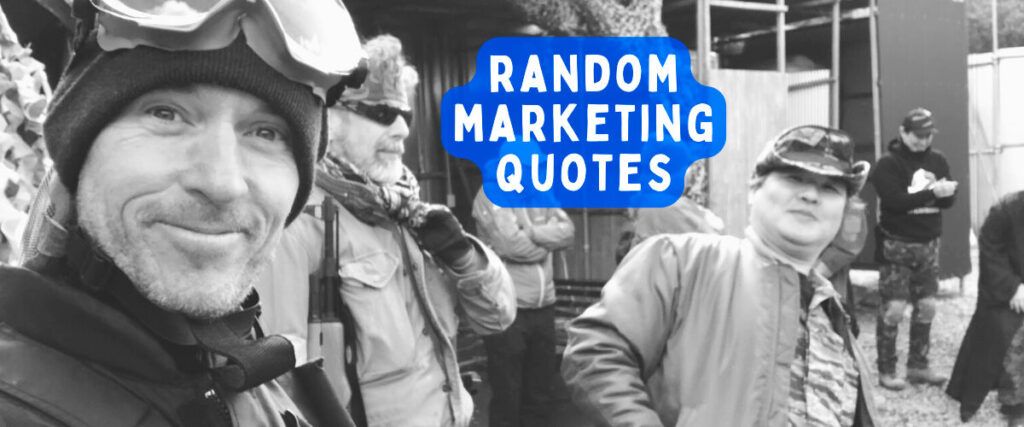 random marketing quotes