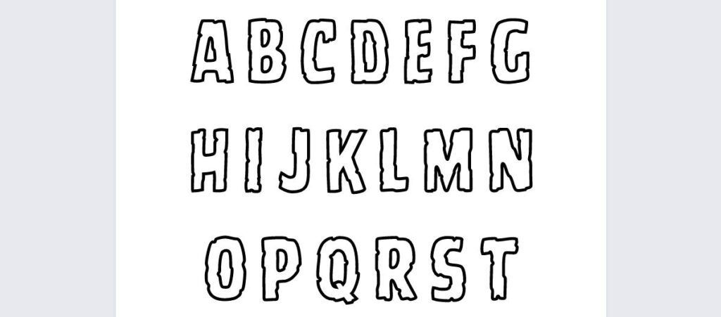 free printable alphabet letters