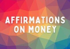 self affirmation money